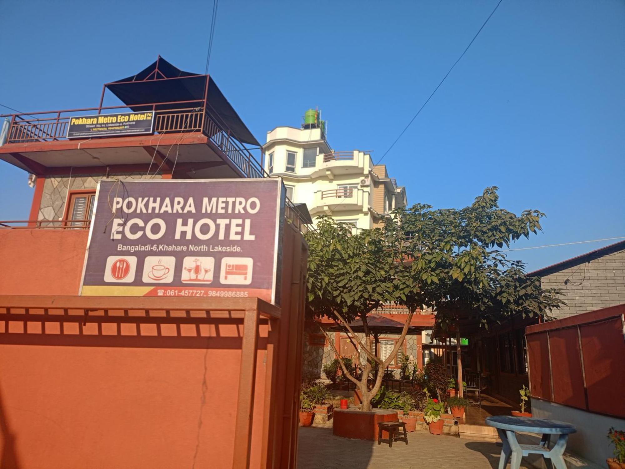 Pokhara Metro Eco Hotel Exterior photo